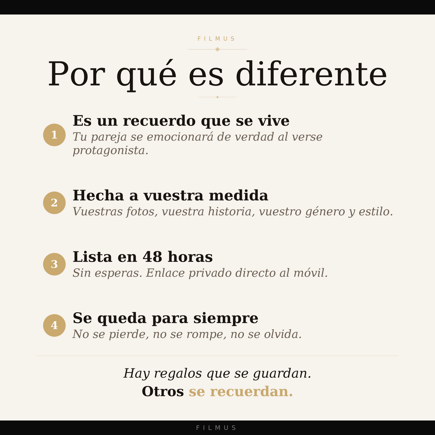 Pelicula personalizada